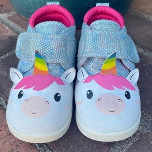 Ikiki sparky unicorn toddler shoes